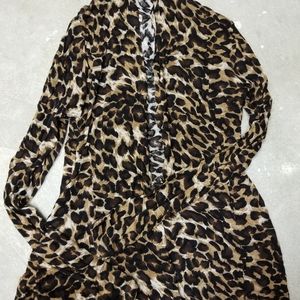 Leopard cardigan